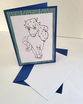 ausmalbild_pony_set