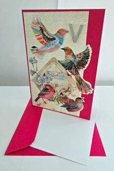 Preview: karte_vogel_rosa_set