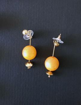ohrstecker-orange